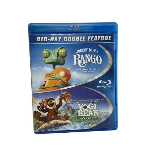 Rango and yogi - yogi, blu-ray