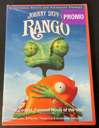 Rango with johnny depp dvd - with,